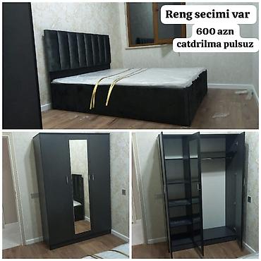 meblər: 2 təknəfərlik çarpayı, Dolab, Tumba, Azərbaycan, Yeni — 2
