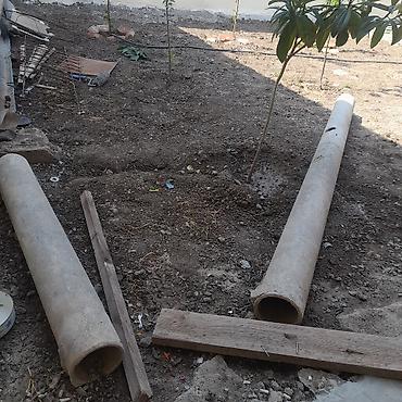 mis borular qiyməti: Beton kanalizasiya/axıntı boruları azbis durba 3metr 1metr də üstündə — 2