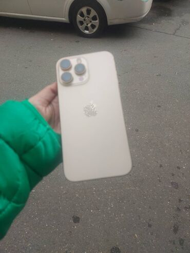 şirvan ayfon: IPhone 16 Pro Max, 256 GB, Desert Titanium, Face ID, Sənədlərlə