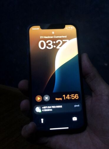mobil internet modem: IPhone 12, 128 GB, Black Titanium, Barmaq izi, Face ID