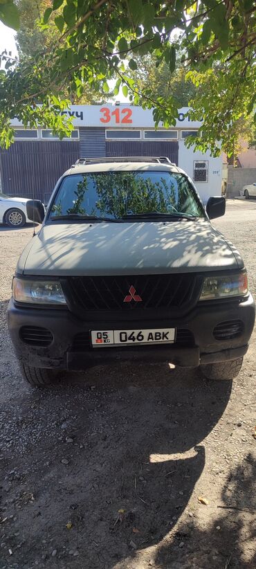 чехолы для авто: Mitsubishi Montero: 2000 г., 3 л, Автомат, Газ, Кроссовер