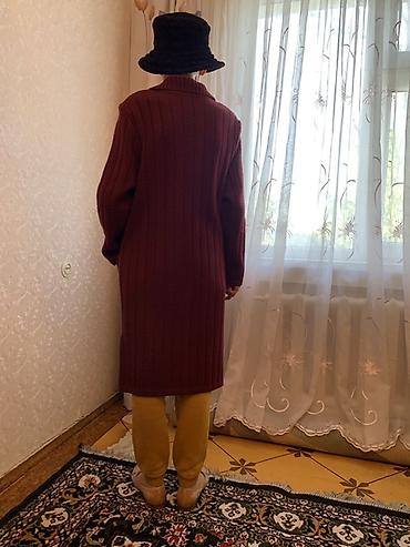 вязаные кардиганы: Кардиган, Пряжа, Длинная модель, Осень-весна, С карманами — 4