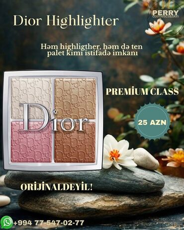 Üz üçün maskalar: Göz kölgələri, Dior, Yeni