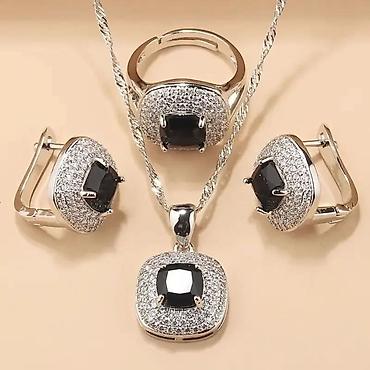 Setovi nakita: Set nakita – 2 varijante 1) Srebrni lanac i narukvica - Materijal — 7