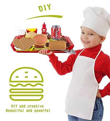 paradajz igracka: Brza hrana set – SMALL EXPERT IN FOOD Šifra proizvoda: 90 Kreativan — 3
