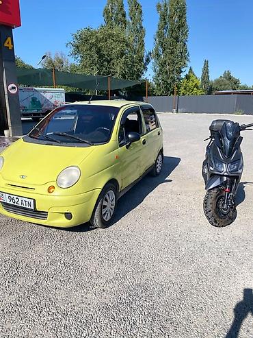 эштк: Daewoo Matiz: 2008 г., 0.8 л, Кол менен иштөөчү, Бензин, Хетчбек — 2