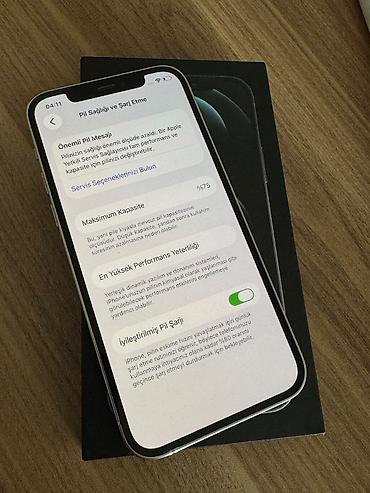iphone 12 pro 2 el: IPhone 12 Pro, 256 GB, Ağ, Face ID — 5