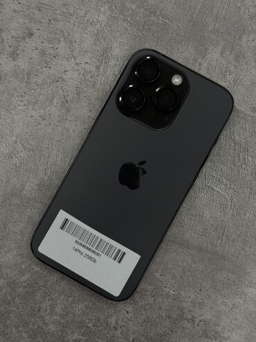 Apple iPhone: IPhone 14 Pro, Б/у, 256 ГБ, Space Gray, Защитное стекло, Коробка, 90 %