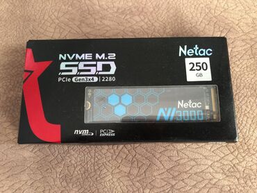 Digər ehtiyat hissələri: Xarici SSD disk Netac, 256 GB, M.2, Yeni