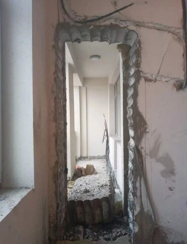 Beton işləri: Beton kesimi beton deşimi beton kesen beton deşen beton kəsimi armatur — 5