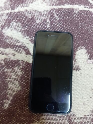 чехол на редми 10 с: IPhone 7, Колдонулган, 128 ГБ, Jet Black, Каптама, 100 %