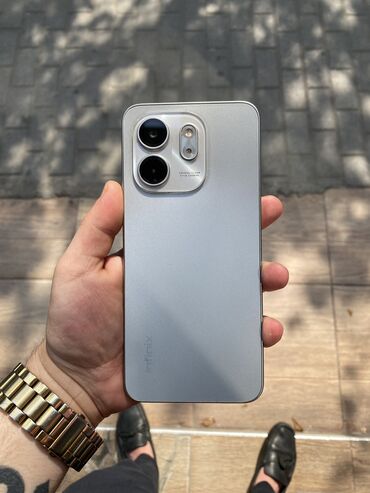 iphome 6: Infinix Smart 9 HD, 128 GB, rəng - Boz, Düyməli, Face ID