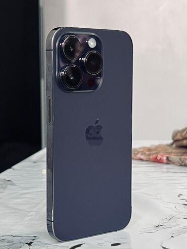 Apple iPhone: IPhone 14 Pro, Новый, 256 ГБ, Deep Purple, Зарядное устройство, Защитное стекло, Чехол, 78 % — 4