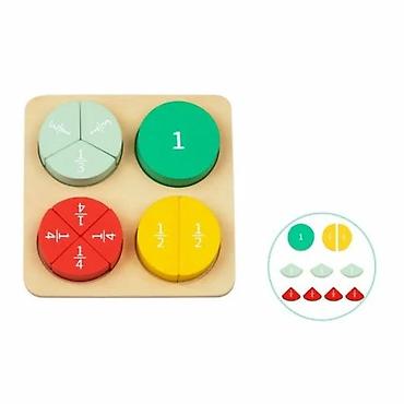 terranova bebe: DRVENE PUZZLE RAZLOMCI 107/51322-50 Edukativni set za učenje — 1