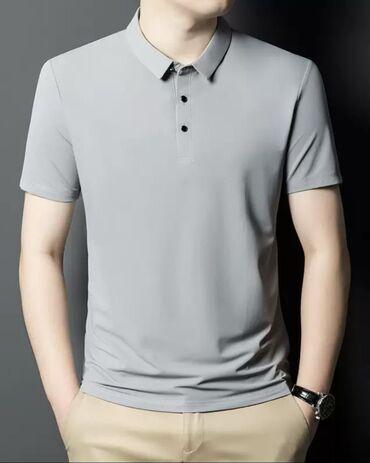 футболки мужской: Футболка XL (EU 42), цвет - Серый