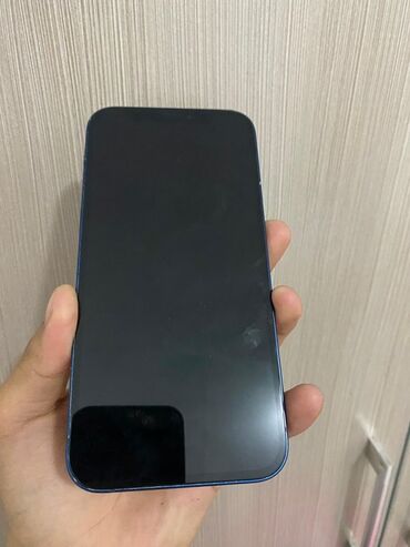 новый ноутбук: IPhone 12, Б/у, 128 ГБ, Синий, Чехол, 100 %