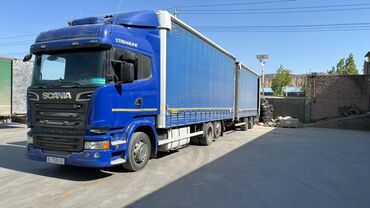 Прицепы и полуприцепы: Прицеп, Scania, Шторный, от 12 т, Б/у — 6