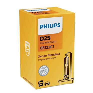 rengli lampa: Philips D2S 35W 4300K və 6000K ksenon lampaları