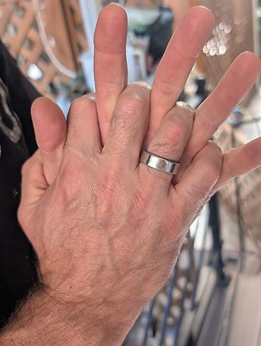 forerunner 965: Oura Ring Gen3, размер 11, цвет Silver, с оригинальной магнитной — 4