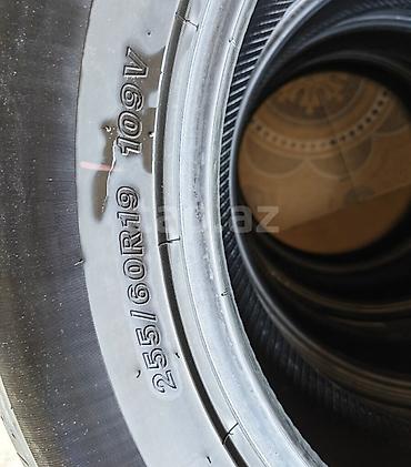 kia rio radiator: 4 ədəd RADIAL RP76 avtomobil şini. Ölçü: **255/60 R19 109V** — 4
