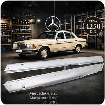 SAJTNE MERCEDES 123 SAJTNA PRAG KADICE VRATA RUB DZEP PATOS |
