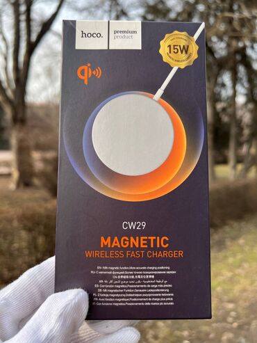 Наушники: Беспроводное зарядное устройство “CW29 Magnetic” 15W CW29 Magnetic