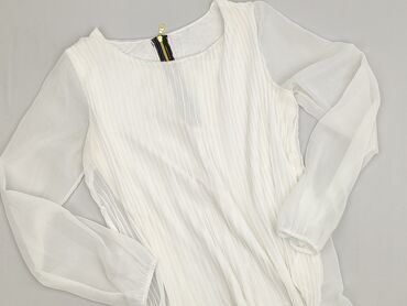 sukienka sweterkowa z koszula: Bluzka damska, rozmiar S