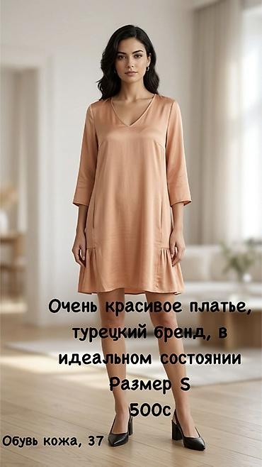 праститутка манас: Брюки Классические, Лето, Б/у, S — 6