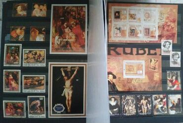 Markalar: XV-XVII əsr rəssamlarının əsərlərindən ibarət marka kolleksiyaları -da lalafo.az — 24 Markalar: XV-XVII əsr rəssamlarının əsərlərindən ibarət marka kolleksiyaları — 24