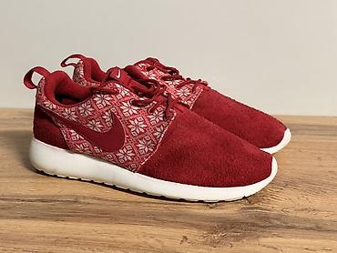 утепленные кроссовки: Кроссовки, 42.5, Nike, Б/у, цвет - Красный, Самовывоз, Платная доставка — 2