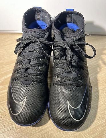 Бутсы: Футбольные бутсы Nike Mercurial (черные) - Тип: бутсы для — 3