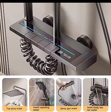 Душевые наборы: Матовое, Серебристый — 9