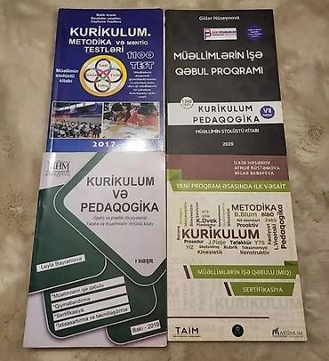 kitab alan: Müəllimlər üçün Kurikulum və Pedaqogika üzrə tədris vəsaitləri — 1