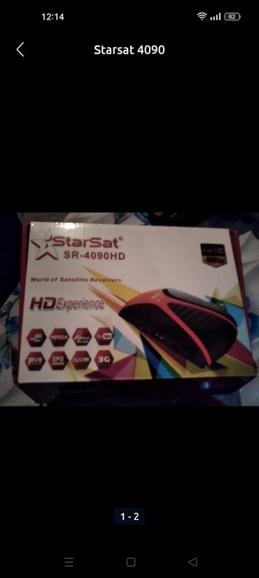 купить телевизор бэушный: StarSat SR-4090HD peyk qəbuledicisi yüksək dəqiqlikli təsvir