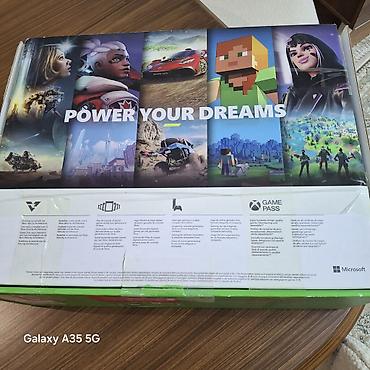 xbox one: Xbox Series S oyun konsolu – 512 GB SSD Xüsusiyyətlər: - Rəqəmsal — 2