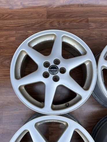 Диски: Литые Диски R 17 Borbet, Комплект, отверстий - 5, Б/у — 6