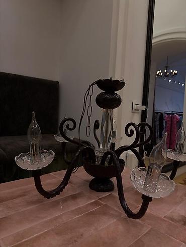 çilçıraq modelləri: Çılçıraq, 6 lampa, Metal — 1