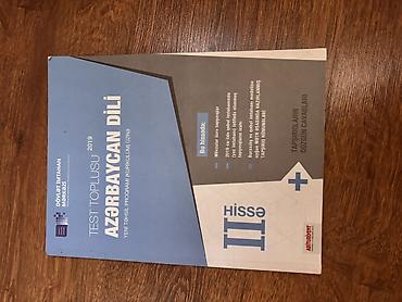 kitab derslik: Məhsul: “Azərbaycan Dili – Test Toplusu”, II hissə Nəşriyyat — 1