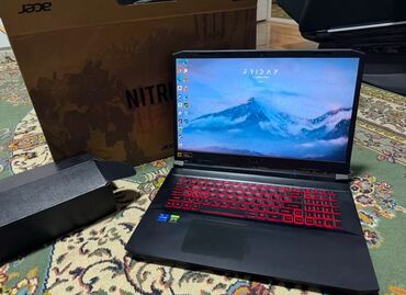 ноутбук куплю: Ноутбук, Acer, 16 ГБ ОЭТ, Intel Core i7, 17.3 ", Колдонулган, Оюндар үчүн, эс тутум NVMe SSD