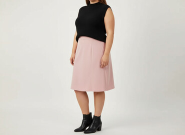 spódnice dresowe plus size: Spódnica damska, rozmiar 4XL