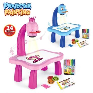 paw patrol igračke: Dečiji sto za crtanje i slikanje sa funkcijom projekcije Cena: 1650din