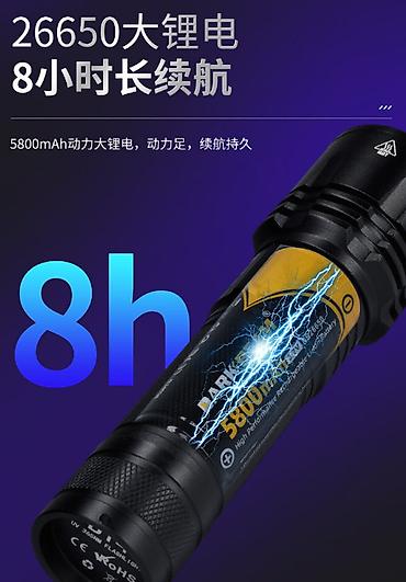 Аксессуары и тюнинг: Ультрафиолетовый фонарик DARKBEAM B14, 40 Вт, 365 нм - — 4