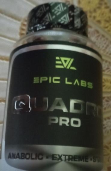 Спорт и отдых: Məhsul: Epic Labs QUADRO PRO – “Anabolic • Extreme • Stack” iş — 2