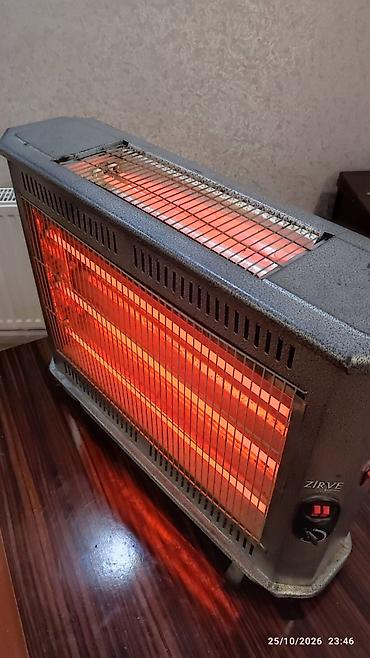 Elektronika: Elektrikli spirallı isidici İşlək veziyyətdədir. 3 sipiralı öndə ve 2 — 3