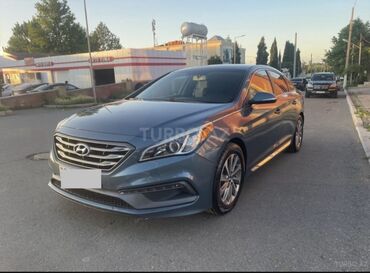 Avtomobil satışı: Hyundai Sonata Sport sedan - Kuzov: 4 qapılı sedan, mavi-boz rəng -