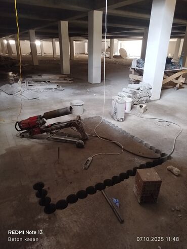 Beton işləri: Beton kəsmə beton deşmə xidməti Karot - HILTI DD 200 / 350 ilə 25 ° — 9