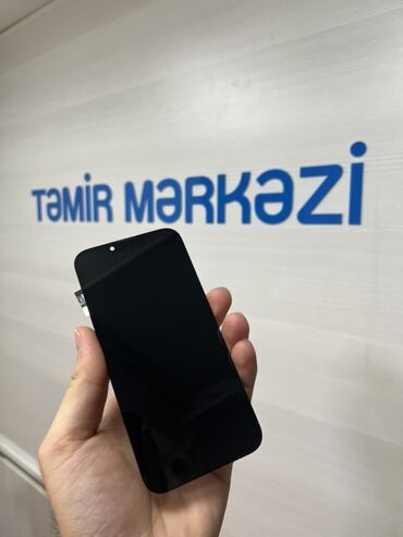 ekranı: IPhone 13 pro üstdən çıxma orijinal ekran quraşdırılma daxil 250 azn