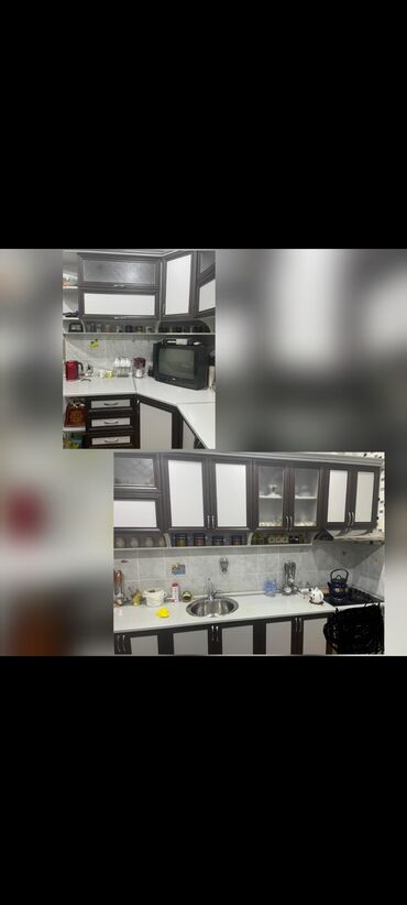 раковина под стиральную машину: *MƏTBƏX mebeli :-TƏCİLİ SATILIR*‼️ QİYMƏT:-580₼ ÖLÇÜ:-5.5 ÜZƏRİNDƏ