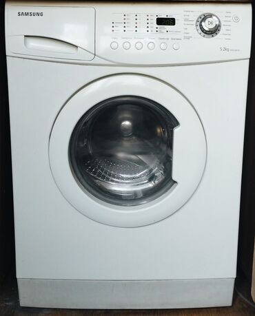 ручной стиральная машина: Кир жуучу машина Samsung, Колдонулган, Автомат, 5 кг чейин