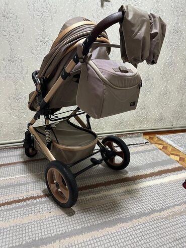 Коляски: Коляска, цвет - Золотой, Новый — 9